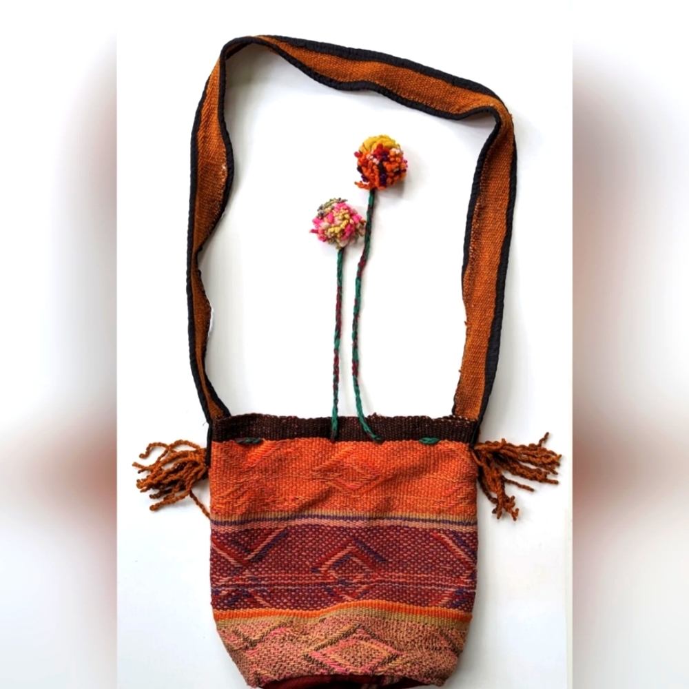 Vintage Dormeuil England USA Boho Bag Purse Cross Body